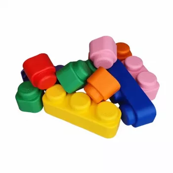 Gerardo's Toys GT3105 mīksto klucīšu komplekts, 42 gab., EVA putas, daudzkrāsains, no 12 mēnešiem