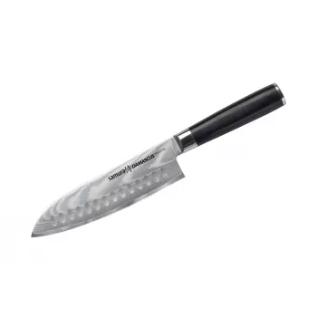 SAMURA Harakiri universālais nazis 180 mm AUS-8 nerūsējošais tērauds, melns ABS rokturis