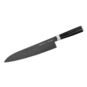 SAMURA Harakiri šefpavāra nazis 240 mm Stonewash AUS-8 nerūsējošais tērauds