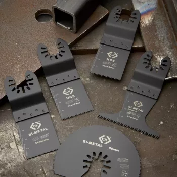 C.K Tools T0870 zāģa asmeņu komplekts, 5 gab. (zāģīša un figūrzāģa asmeņi)