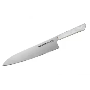 SAMURA Harakiri šefpavāra nazis 240 mm ar akrila rokturi, melns