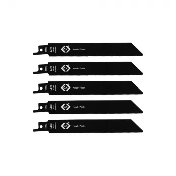 C.K Tools T0822 zāģa asmeņi atgriezeniskajam zāģim 18 TPI, 150 mm, 5 gab.