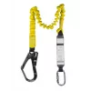 C.K Tools T8008 kritiena aizturēšanas piekare ar enerģijas absorbētāju, 2 m, viena kāja, tērauda karabīne un sastatņu āķis, EN 354/355/362