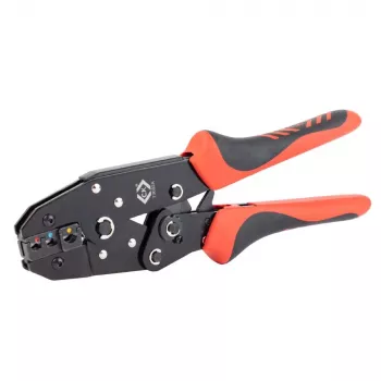 C.K Tools T3682A presēšanas knaibles izolētiem kabeļu savienotājiem 0,5-6 mm²