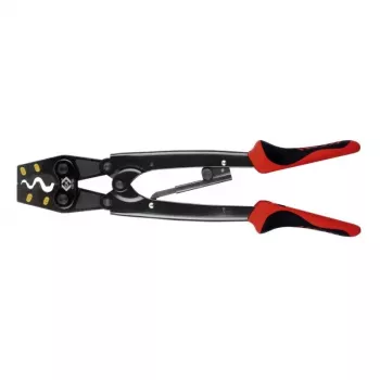 C.K Tools T3676A presēšanas knaibles neizolētiem kabeļu savienotājiem 6-25 mm²