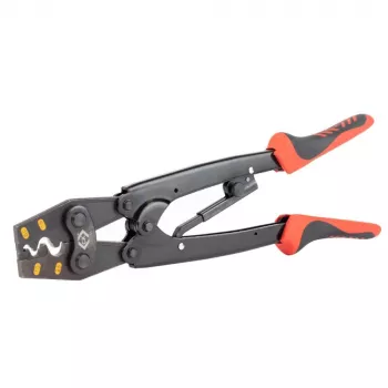 C.K Tools T3676A presēšanas knaibles neizolētiem kabeļu savienotājiem 6-25 mm²