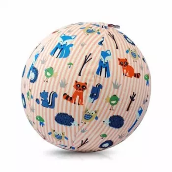 BUBA BLOON Bubabloon lateksa balons ar auduma pārvalku, Animal Stripes Pink