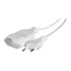 CUC Exertis Connect 573722 iekštelpu pagarinātāja kabelis, 1 AC kontaktligzda, 1,8 m, balts
