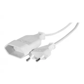 CUC Exertis Connect 573722 iekštelpu pagarinātāja kabelis, 1 AC kontaktligzda, 1,8 m, balts