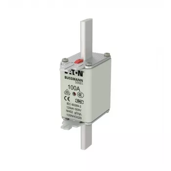 Eaton 100NHG02B NH drošinātājs D02 100 A 500 V gG ar mehānisko indikatoru, 3 gab.