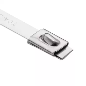 HellermannTyton MBT33H nerūsējošā tērauda kabeļu saite, 360 mm x 7,9 mm, 50 gab. (111-94339)