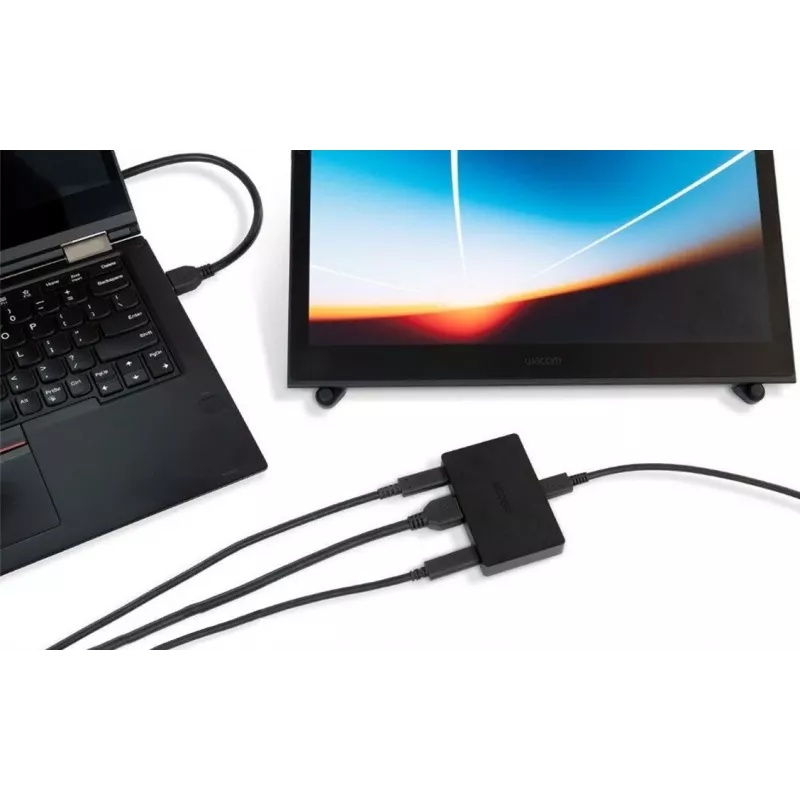 Wacom Converter Kit for Movink OLED 13 un Wacom One 14 - USB-C uz HDMI