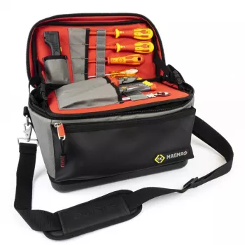 C.K Tools MA2641 Test Equipment Case Plus, 600D poliesters, 300 x 220 x 100 mm, melna/zila