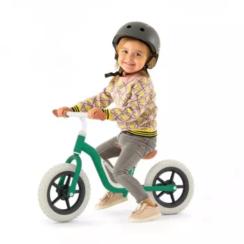Chillafish Charlie 10 līdzsvara velosipēds, Forest Green, 1,5–4 gadi