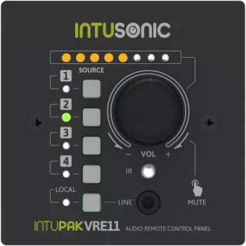 INTUSONIC VRE11 tālvadības panelis VRA1100 pastiprinātājam 12604179
