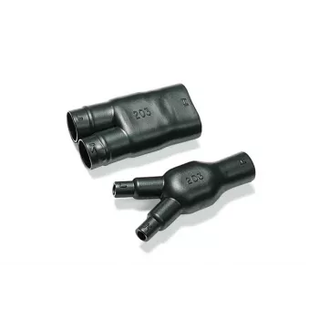 HellermannTyton 402-06180 Termiski saraušanās caurulīte, 2:1, 12,7 mm, melna, 1,2 m, poliolofīns