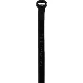 ABB Ty-Rap® kabeļu saite ar tērauda mēlītes fiksatoru, 203 mm x 2,4 mm, dabīgā krāsā, 100 gab. (TY5232MR)