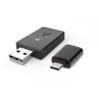Nedis CKAA2400BK Bluetooth 5.0 USB-A adapteris, melns, 10 m diapazons