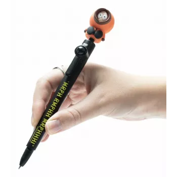 THUMBS UP Fidget Pen - South Park lodīšu pildspalva, melns tinti, 1,0 mm 5056563717447