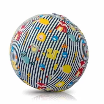 BUBA BLOON Bubabloon lateksa balons ar auduma pārvalku, dzīvnieku svītras zils