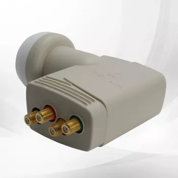 Triax TQT 400 Gold Universal Quattro LNB ar 4 izejām multislēdžiem 304873