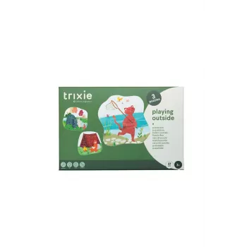 TRIXIE Dog Activity Roll-Out barības dozators mīkla sunim, 3 gab., regulējama grūtība, iekštelpās un ārā