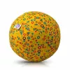BUBA BLOON Bubabloon lateksa balons ar auduma pārvalku, apļi dzeltenā krāsā