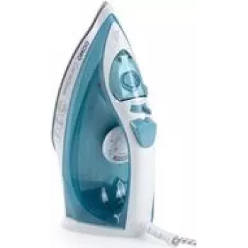DOMO DO7060S tvaika gludeklis 2200 W ar keramikas pēdu, 40 g/min nepārtraukta tvaika, zils/balts