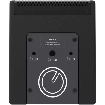 INTUSONIC 4FW50T 4 collu platjoslas skaļrunis, melns (12604001)