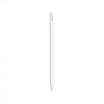 Apple Pencil (2. paaudze) - balta pildspalva ar magnētisko uzlādi, pikseļu precizitāti, slīpuma un spiediena jutību, dubultā pieskāriena žestu