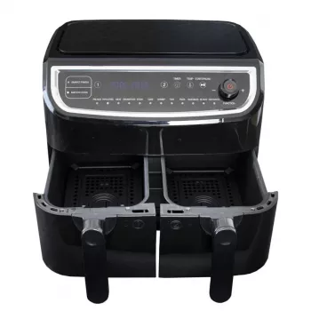 Gastronoma divu grozu friterieris 9L 2400W melns