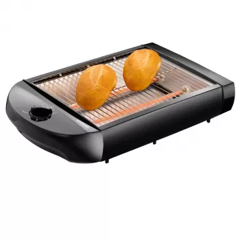Lenco Melissa plakanais tosteris 600W melns
