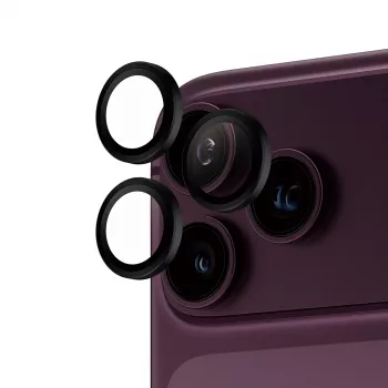 PanzerGlass Hoops kameras objektīva aizsargstikls, melns, iPhone 2026 Pro | 2026 Pro Max