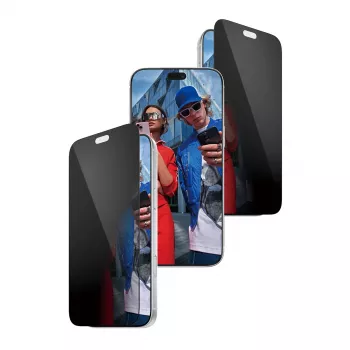 PanzerGlass 2-Way Privacy Screen Protector Apple iPhone 2026 Pro Max | Ultra-Wide Fit ar EasyAligner