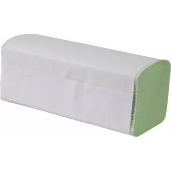 Heemann roku dvieļu papīrs 2-kārtu balts Premium 24x21cm 3200 loksnes ZZ-locījums (Pap.346)
