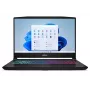 MSI Katana 15 HX B14WFK-494XPL - 15,6 collu 144Hz FHD spēļu portatīvais dators (Intel Core i5-14450HX, 32GB DDR5, 512GB SSD, RTX 5060, Windows 11 Home)