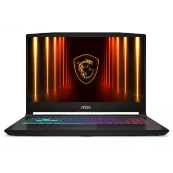 MSI Katana 15 HX B14WFK-494XPL - 15,6 collu 144Hz FHD spēļu portatīvais dators (Intel Core i5-14450HX, 32GB DDR5, 512GB SSD, RTX 5060, Windows 11 Home)