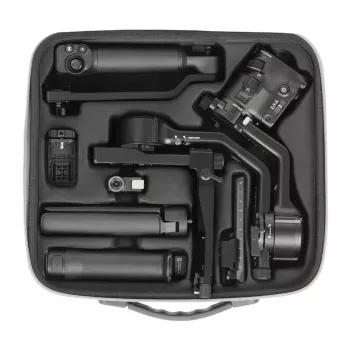 Sunnylife daudzfunkcionāla plecu soma ar siksnu DJI RS sērijas stabilizatoriem - melna