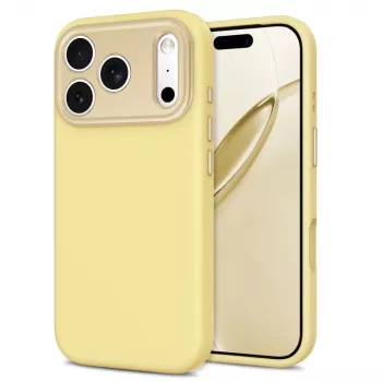 TECH-PROTECT UNIQ MagSafe caurspīdīgais vāciņš iPhone 17 Pro Max / 18 Pro Max - Mellow Yellow