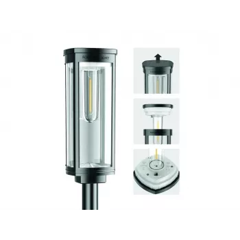 Forever Light Sunari FLS-97 LED saules dārza dekoratīvā lampa 3000K, 1000mAh