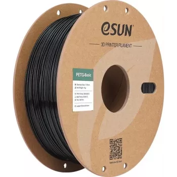 ESUN PETG 1,75mm melns 1kg 3D printera kvēldiegs