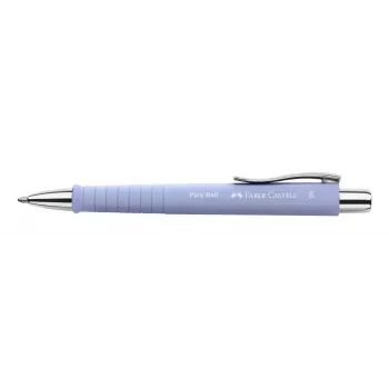 Faber-Castell Poly Ball XB Colours lodīšu pildspalva, Iris korpuss, zila tinte, 1,0 mm 241154