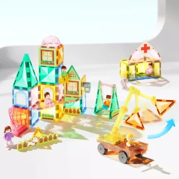 Mideer City Hero Squad MD1641 magnētu komplekts, 33 detaļas