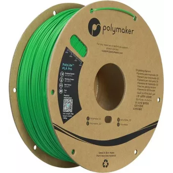 Polymaker PolyLite PLA Pro Filaments 1,75 mm 1 kg zaļš augstas stingrības triecienizturīgs PA07008