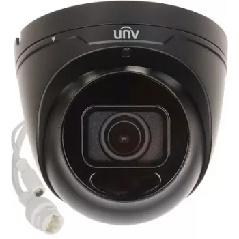 Pretvandālu IP kamera MOTOZOOM, 4MP, PoE, IP67, IK10, melna