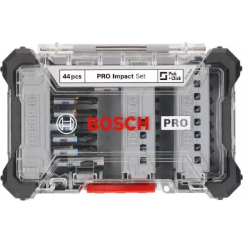 Bosch 2608521U79 34 gabalu urbju un skrūvgriežu uzgaļu komplekts ar magnētisko universālo turētāju, X-Line futrālis