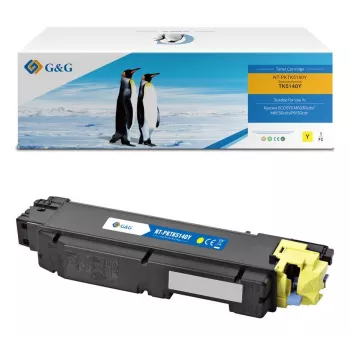 G&G saderīga tonera kasetne Kyocera TK-5140Y (dzeltena, 5000 lappuses) 17187