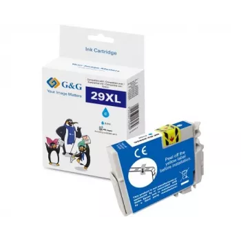 G&G XL zilās tintes kasetne Epson 29XL/T2992/C13T29924012 (14663)