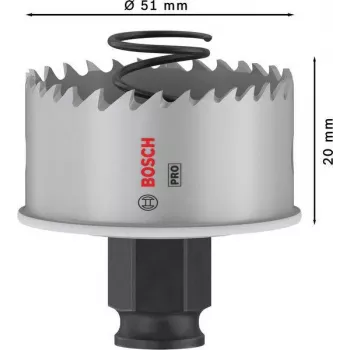 Bosch Progressor for Wood and Metal 51 mm kobalta vainagurbis 2608594455