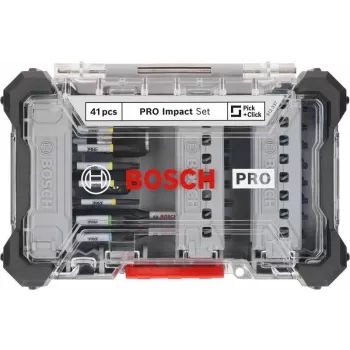 Bosch 2608521U78 36 gabalu Impact Control skrūvgriežu uzgaļu komplekts ar ātrās atbrīvošanas un magnētisko turētāju